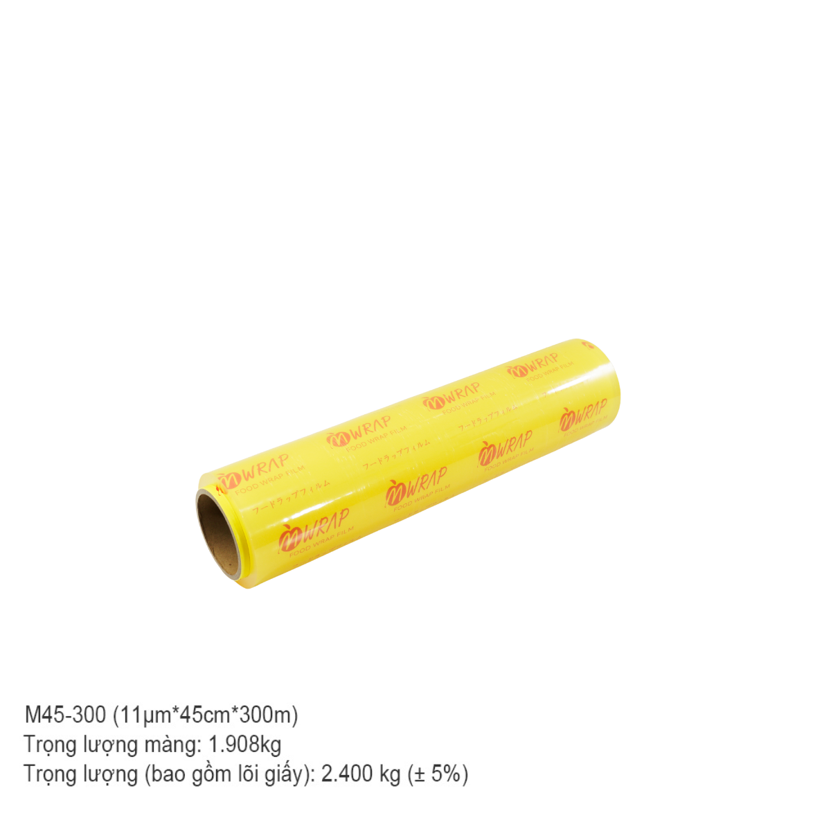 Màng bọc thực phẩm MWRAP 11mic x 45cm x 300m