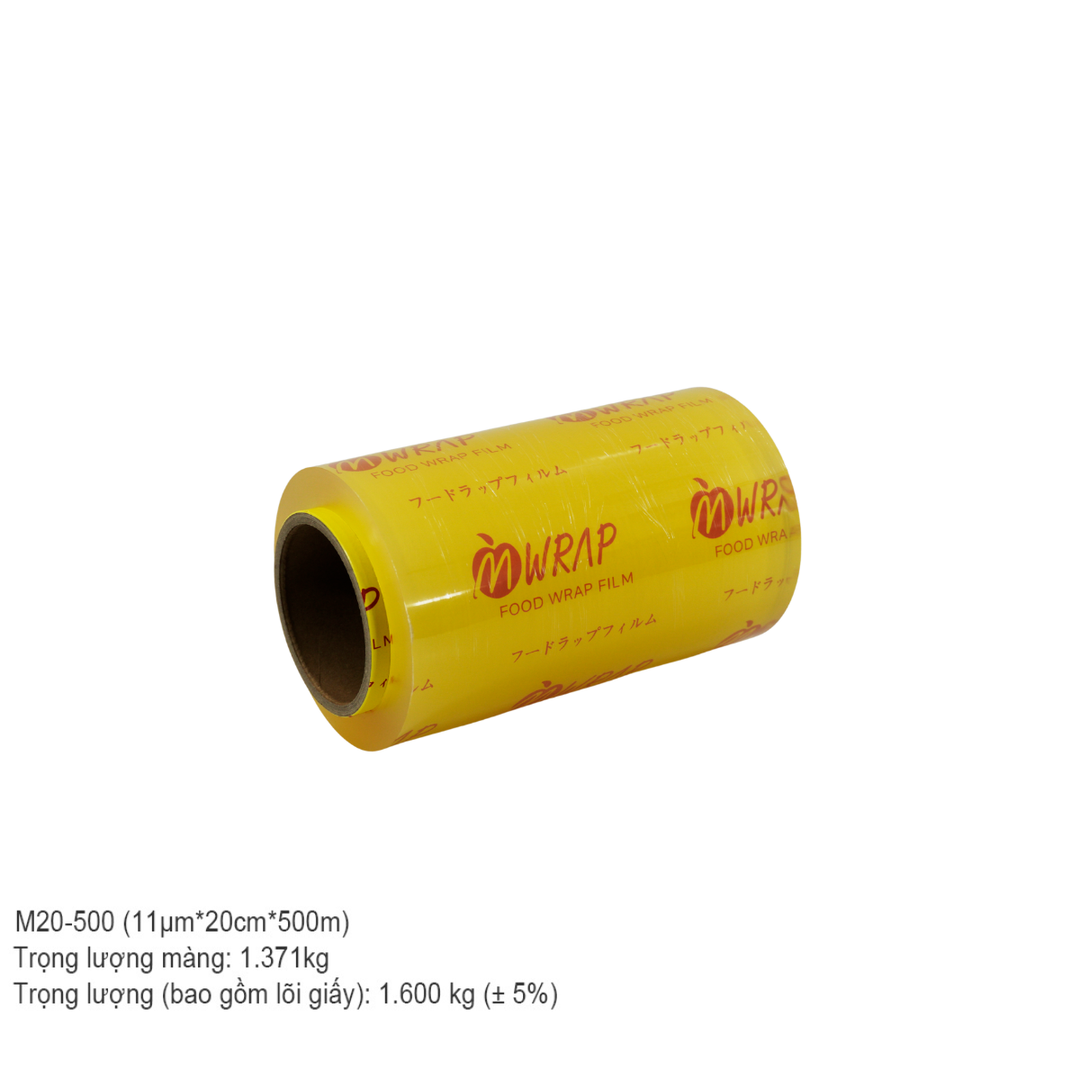 Màng bọc thực phẩm MWRAP 11mic x 20cm x 500m