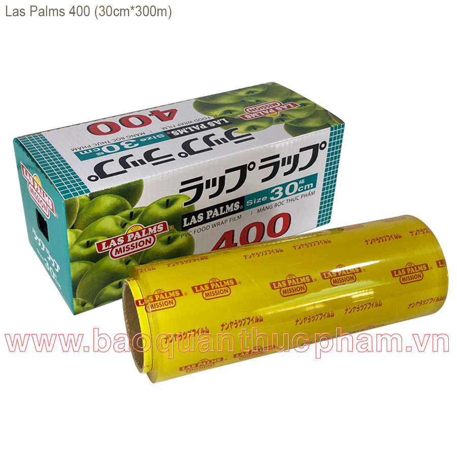 Màng bọc TP Las Palms 30cmx300m-dao nhựa (xanh)