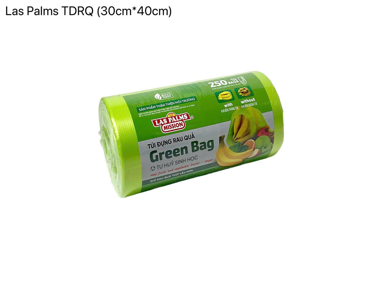 Túi Đựng Rau Quả Laspalm 30cmx40cmx250 túi