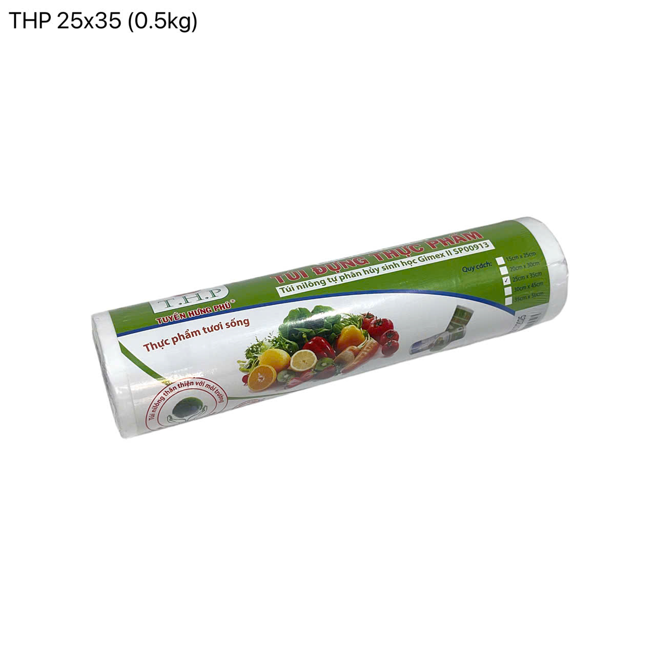 Túi cuộn xé tự huỷ 25 x 35 (0,5Kg / cuộn)