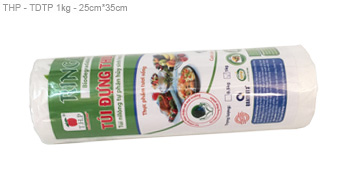 Túi cuộn xé tự hủy 25x35 (1kg/cuộn)